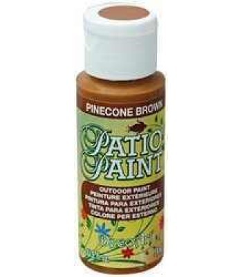 DecoArt Patio Paint - Pinecone Brown 2oz